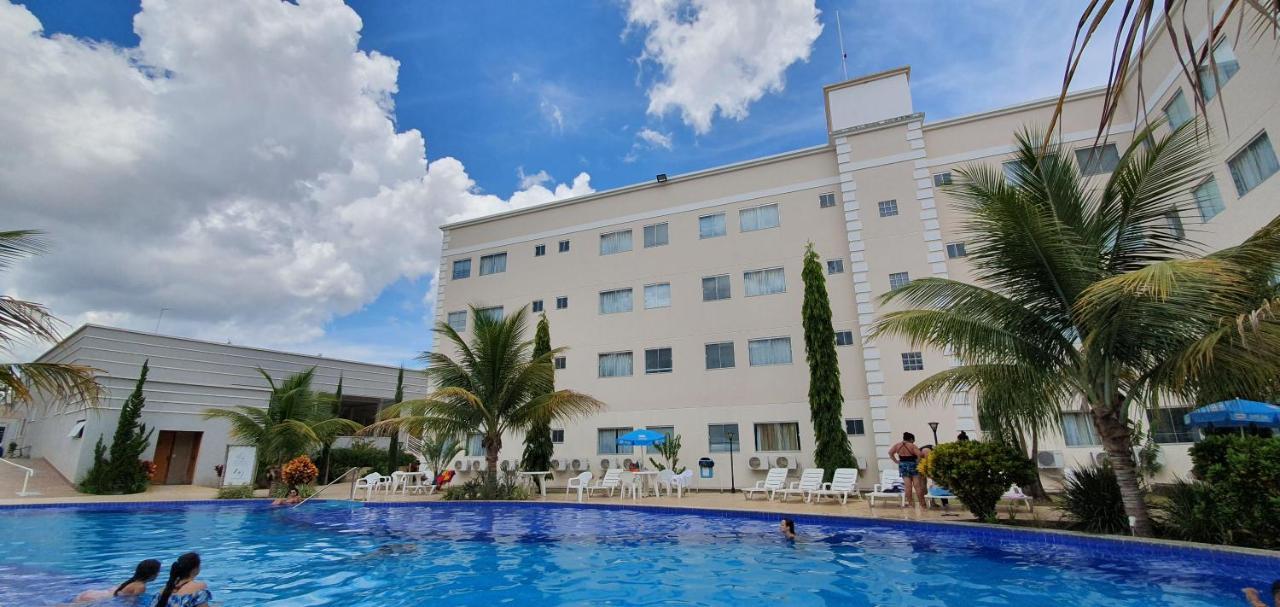 Hotel Encontro Das Aguas Thermas Resort Com Cafe Da Manha Incluso Caldas Novas Exteriör bild